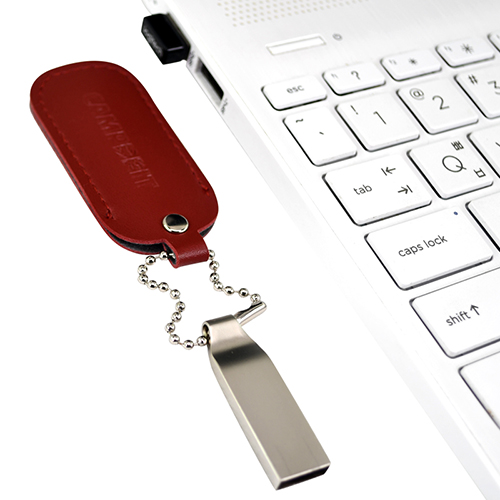 [캠브리트] 가죽지갑형 USB 메모리 2.0 8G~128G (WUS01)