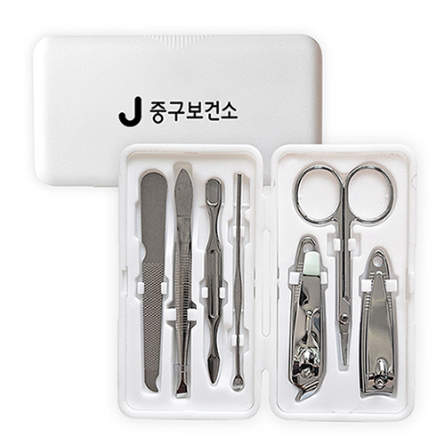 뉴프리미엄 파스텔 7종 손톱깎이 (화이트)