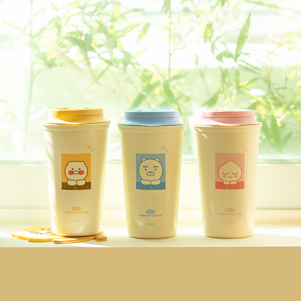 [카카오프렌즈] 베이직 PP 텀블러 453ml