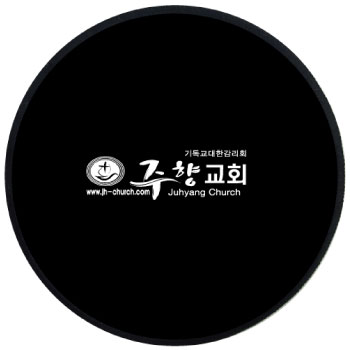 오바로크 실크 마우스패드 (원형)