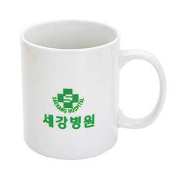 직선백자 머그컵