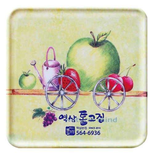 사각멜라민 냄비받침(정물)