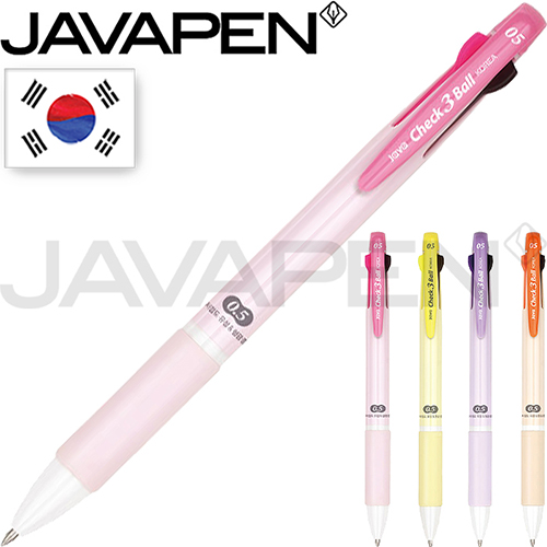자바 체크3볼펜 0.5mm