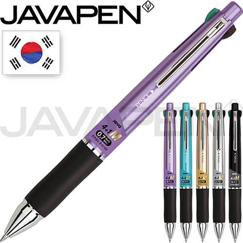 자바 제트4+1M (메탈) 볼펜 0.7mm
