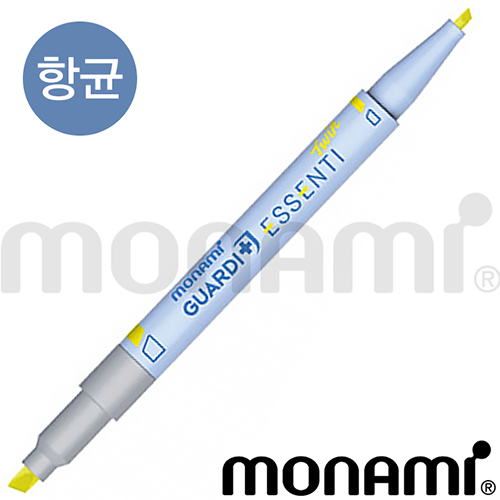 모나미 가디플러스 에센티 트윈형광펜 (항균)