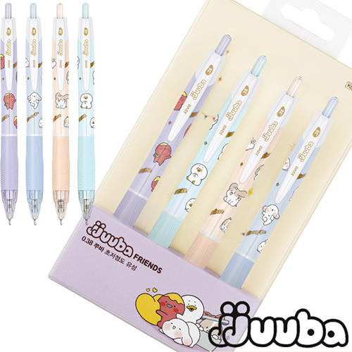 (국산) 쭈바프렌즈 N 제트라인 (0.38mm) 4색세트