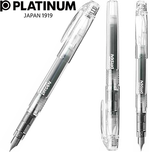 플래티넘 프레피 크리스탈 만년필 F촉 0.3mm