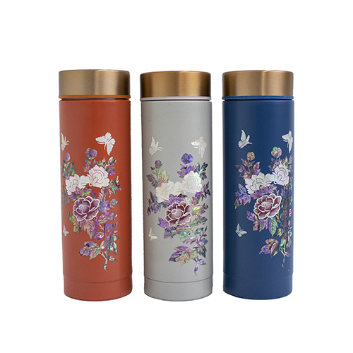 나빌레라 채화목단 자개텀블러 300ml