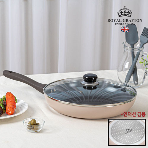 로얄그래프톤 크레마 인덕션겸용(IH) 세라믹코팅 후라이