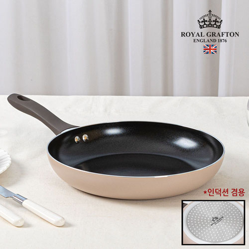로얄그래프톤 크레마 인덕션겸용(IH) 세라믹코팅 후라이팬 28cm