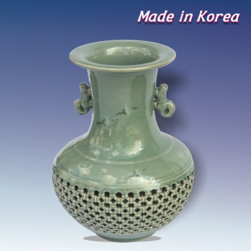 청자투각항아리3호