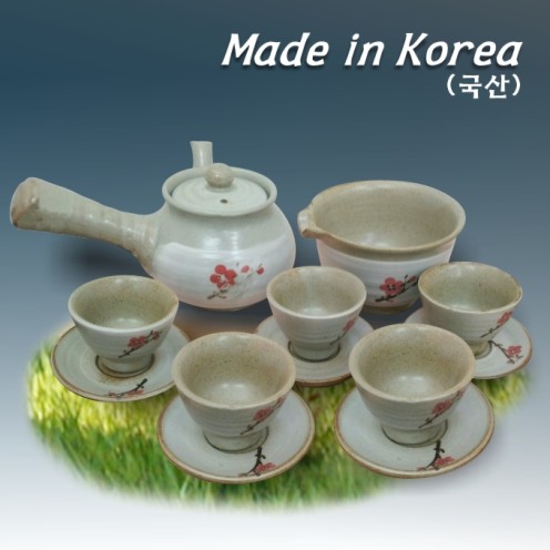 분청매화5인다기 13P