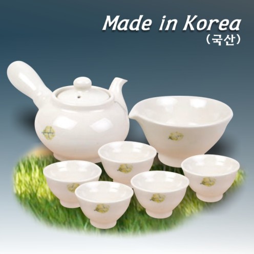 백자잎5인다기 8p