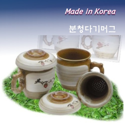 분청도토리머그다기 6P
