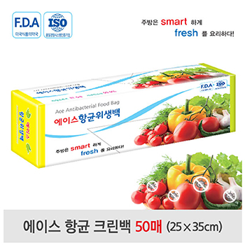 에이스 항균 크린백 50매