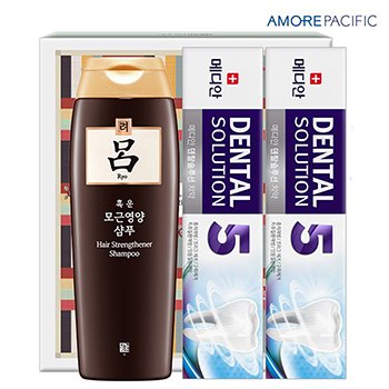 려샴푸200용기 메디안치약90g2P 3종