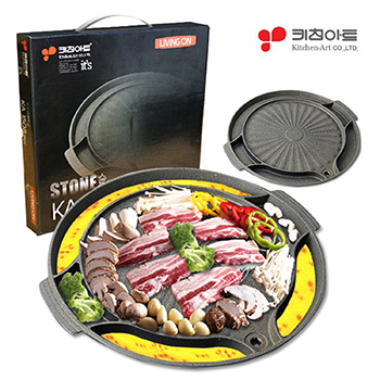키친아트 계란찜 멀티원형구이팬