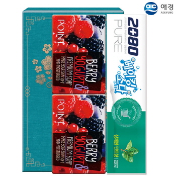 포인트베리비누2P 베이킹소다치약90g 3종