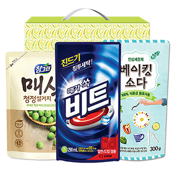 친환경 참그린매실300리필 비트액체 베이킹소다300리필 3종