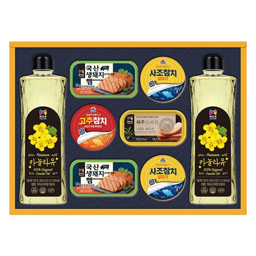 햄복합 35호 목우촌 사조참치 선물세트 (쇼핑백증정)