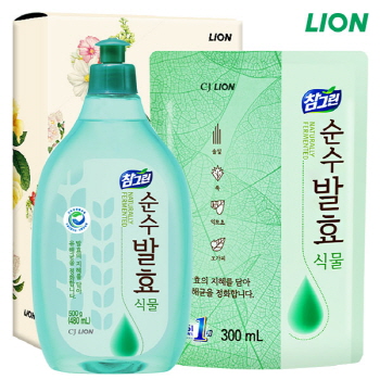 친환경 참그린식물500용기 식물300리필 2종