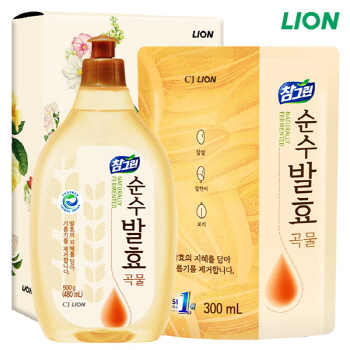 친환경 참그린곡물500용기 곡물300리필 2종