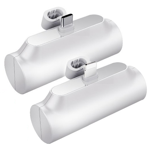 엑티몬 미니보조배터리 5000mAh (C타입/8핀 택)