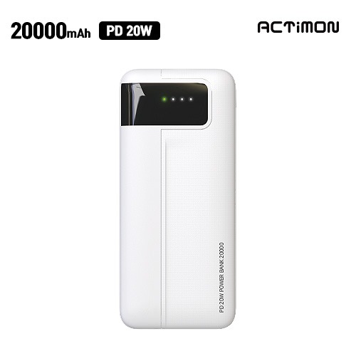 엑티몬 LED 고속 보조배터리20000mAh