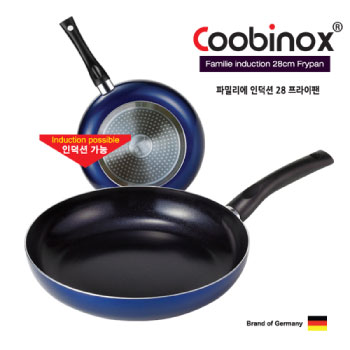 쿠비녹스 파밀리에 알루미늄 28cm 인덕션 프라이팬