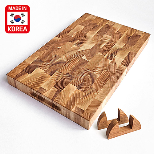 국산 명인 엔드그레인 도마 (물푸레-대)