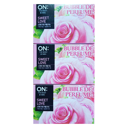 온더바디 스위트러브 퍼퓸비누 80g 3p