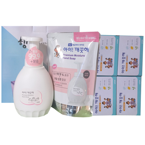 아이깨끗해 프리미엄 퓨어로즈 기획세트