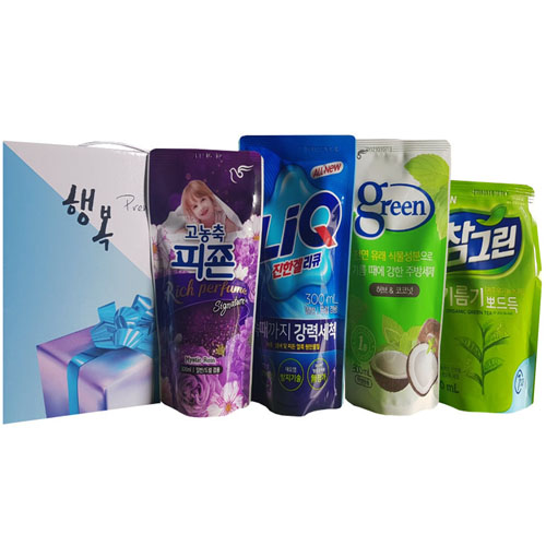 세제4종세트 4호 (피죤,리큐,그린,참그린녹차)