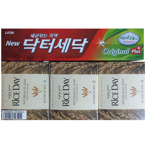 닥터세닥치약+라이스데이비누 4종세트