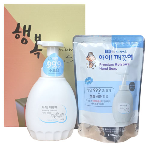 아이깨끗해 프리미엄 힐링코튼 2종세트