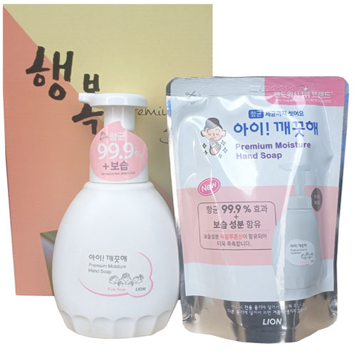 아이깨끗해 프리미엄 퓨어로즈 2종세트