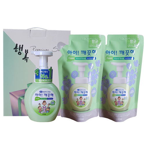 아이깨끗해 청포도 3종세트