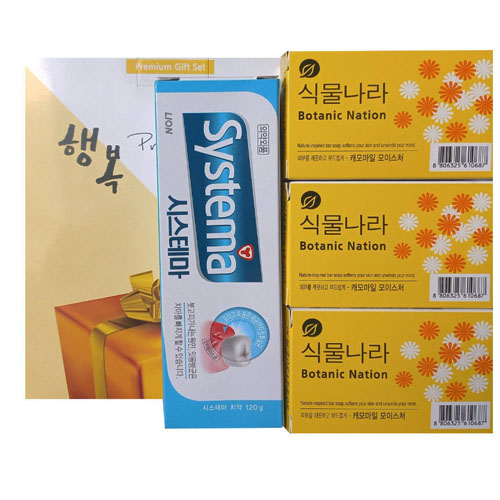 아이스민트치약+식물나라비누 4종세트