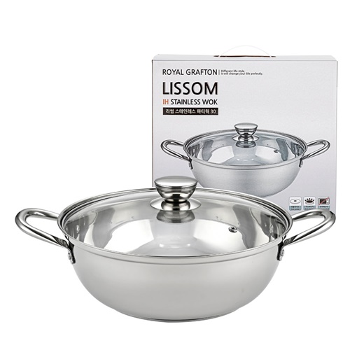 영국R. 리썸 인덕션IH 스텐냄비 파티웍30cm