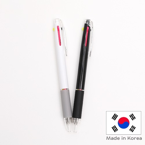 나노니들불투 형광2색펜