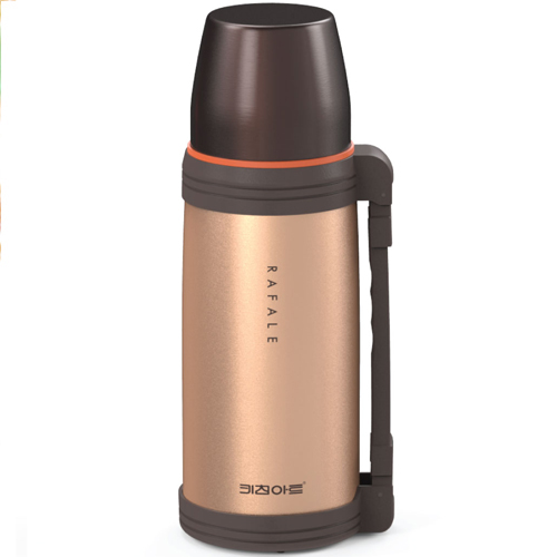 키친아트 라팔 골드메탈 보온보냉병 800ml