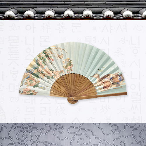 독판 오죽선 부채 (중)