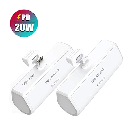 템플러 PD 20W 5000mAh 도킹형 배터리 (C타입 / 8핀)