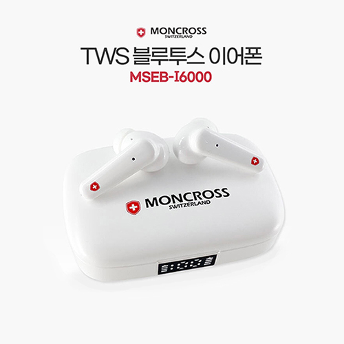 스위스몽크로스 TWS 블루투스 이어셋 MSEB-I6000