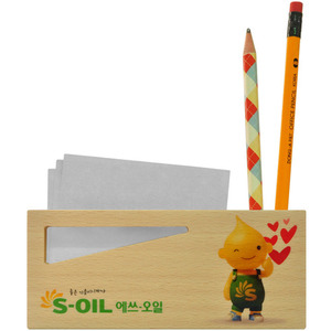삼각투각펜&명함꽂이