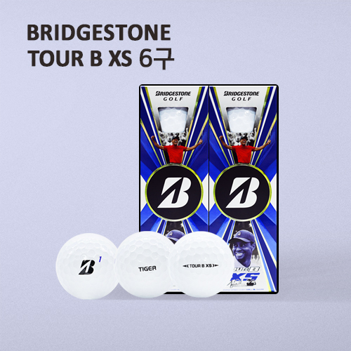 브릿지스톤 TOUR B X 6구 타이거 우즈