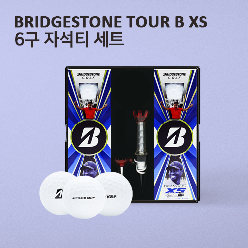 브릿지스톤 tour b 6구 + 자석티세트 (3pc)