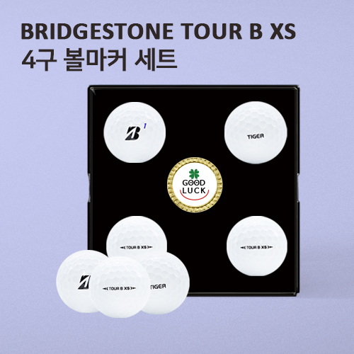 브릿지스톤 TOUR B XS 4구 볼마커세트 (3PC)