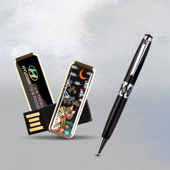 제이메타 S4 골드 자개USB 볼펜 세트 4GB~64GB