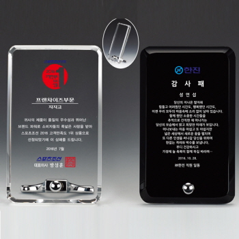크리스탈 상패 / SD11)236-1